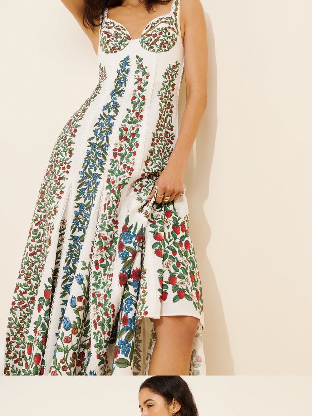 FARM Fruit Beauty Maxi Dress large - Picture 7 of 14